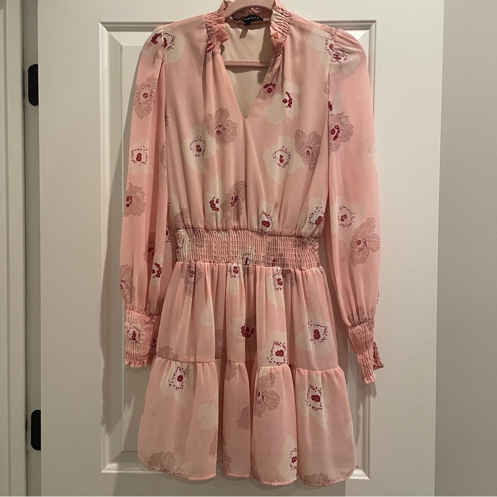 Gibsonlook Floral Chiffon Dress
